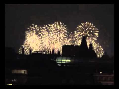 New Year's Eve Fireworks 2010, London