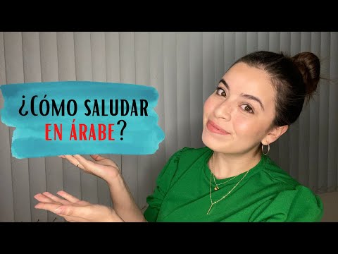 Como APRENDER ÁRABE: El SALUDO y PALABRAS BÁSICAS en ÁRABE🐪💙