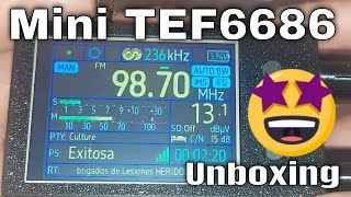 Unboxing the Mini TEF 6686 LW/MW/SW/FM Stereo RDS Portable Radio