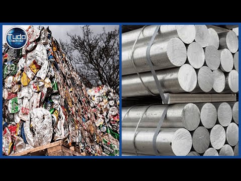 Aluminum: Incredible Aluminum Recycling, Casting, and Extrusion Process - Incredible Machines