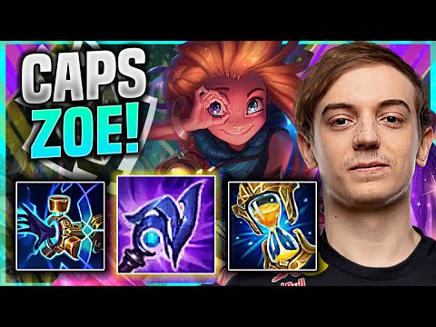CAPS TRIES ZOE WITH NEW ITEM BUFF LUDEN'S! - G2 Caps Plays Zoe MID vs Ekko! | Season 11