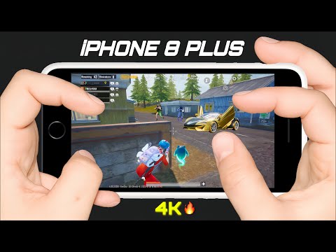 IPHONE 8 PLUS HANDCAM IN 2025 🔥/Smooth+Extreme PUBG Gaming Test😍/ IOS 18.5 Livik Gameplay!