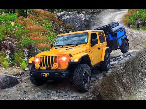 Top Offroad Simulator Jeep Driving Games 2021 | Off road cargo truck driving games