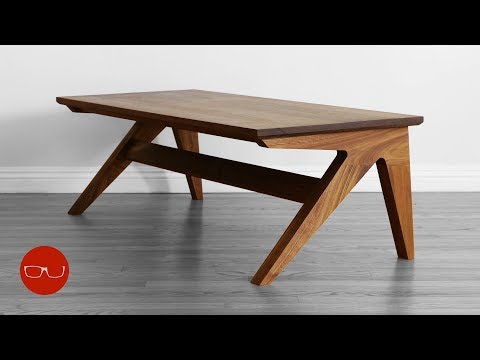 How To Build A Mid Century Modern AF Coffee Table