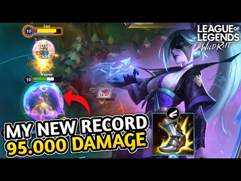 CRAZY 95.000 VAYNE DAMAGE DEALT - Wild Rift