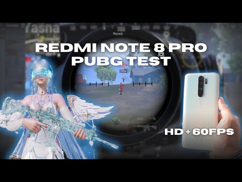 REDMI NOTE 8 PRO PUBG TEST ⚡ IN 2025 BEST 60 FPS 😍