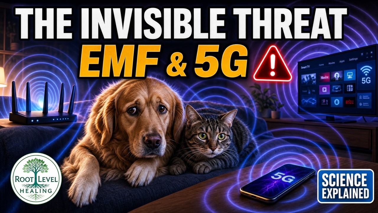 The Invisible Threat: How EMF & 5G Radiation Affects Your Pet's Health Video