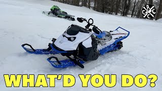 Travis Yard Sale'd His Skeeride 2 RC Snowmobile!