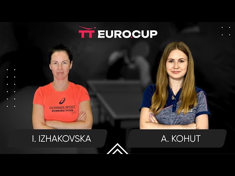 19:15 Inha Izhakovska - Alina Kohut 09.04.2025 TT Euro.Cup Women Ukraine Star TABLE 3