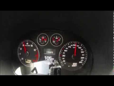 2013 Audi A3 1.8 TFSI S-Tronic 0-100 km/h