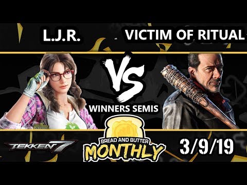 BnB 10 Tekken 7 - Victim of Ritual (Negan) Vs. L.J.R. (Julia, Marduck) - T7 Winners Semis