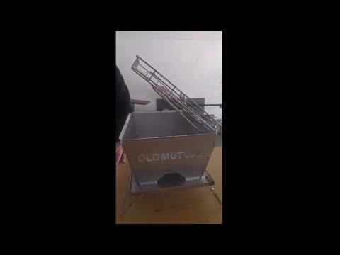 The Outdoor Innovation Company - Stainless Steel Flat Fold Up Braai