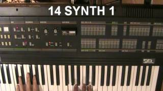 Video thumbnail for SIEL DK 80 video demos 10-19 by SynthMania