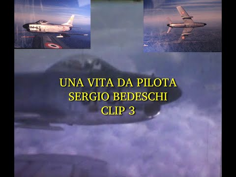 Sergio Bedeschi - Una vita da pilota # 3 di 6 - La raffica da 20mm nei cieli di Concordia Sagittaria