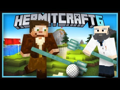 Hermitcraft Season 6: Realistic Trident Golf In Minecraft  (Minecraft 1.13.2 survival  Ep.39)