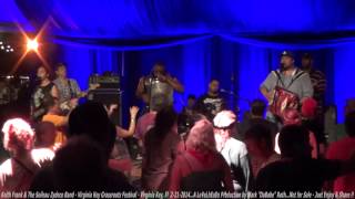 Keith Frank & The Soileau Zydeco Band - Virginia Key Grassroots Festival  2-21- 2014