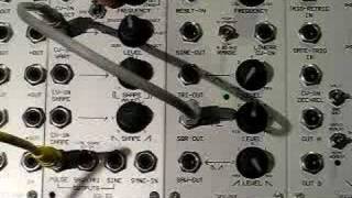 Video thumbnail for Cwejman vco-2rm,AS modular synth VCO+LFO and TR-606 by Pepe Mogt