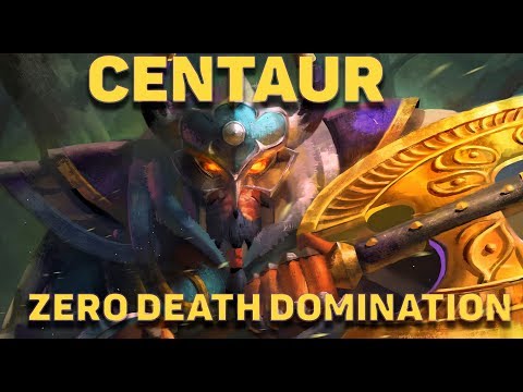dota 2 ZERO DEATHS Pro Centaur gameplay