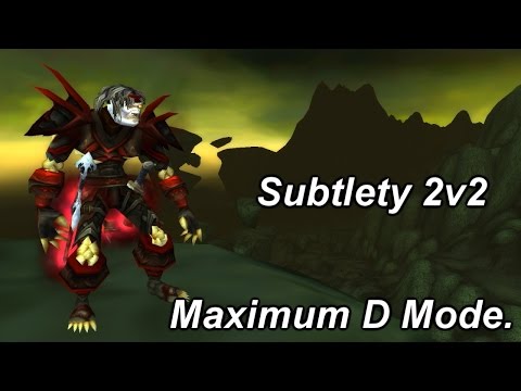 Subtlety 2s - The Damage is Real - [Warlords of Draenor Rogue PvP] [Sativ]