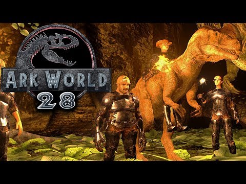 ARK WORLD Session 5 Start Jurassic World Ark Projekt - Ark Deutsch German #28