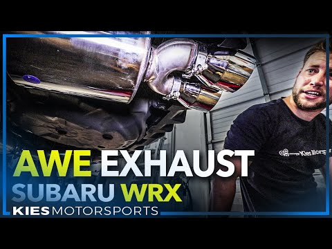 How to install AWE Touring Exhaust on a Subaru WRX | STI