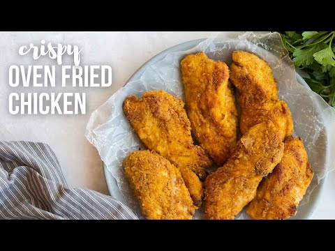 The BEST Crispy Oven Fried Chicken | The Recipe Rebel