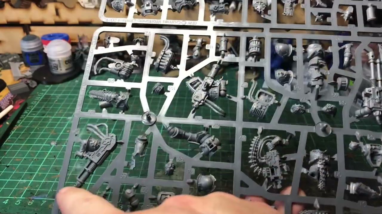 Watch video Chaos Space Marine Combat Patrol unboxing Now Chaos Space Marine Combat Patrol unboxing