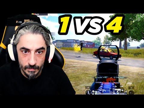 15 SANİYEDE 1 VS 4 !!!