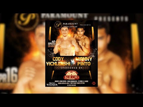 Cody Vichlenski vs Manny Pinto