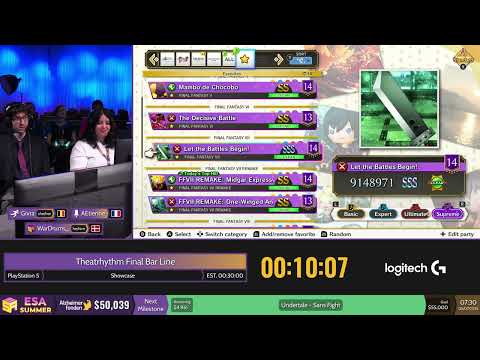 Theatrhythm Final Bar Line [Showcase] by Givra - #ESASummer25