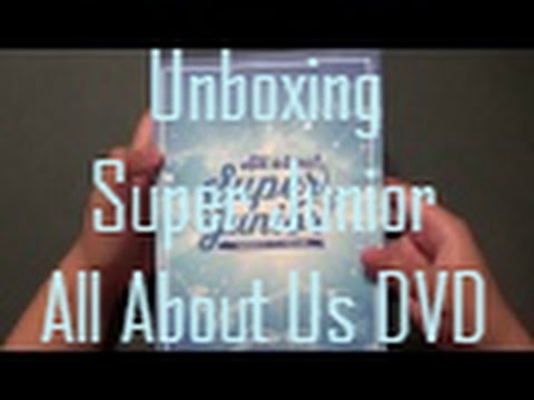 Unboxing All About Super Junior:The Treasure Within Us DVD