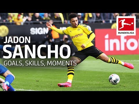 Best of Jadon Sancho - Best Goals, Skills, Moments and More
