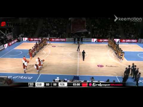 ESBVA vs Fenerbahce  (28 10 2015)   Entrée joueuses