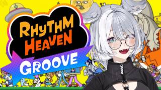 【RHYTHM HEAVEN GROOVE】 CONTINUING THE RHYTHM!!! HEAVEN!!!! GROOOOVE!! 【NIJISANJI EN | Elira Pendora】