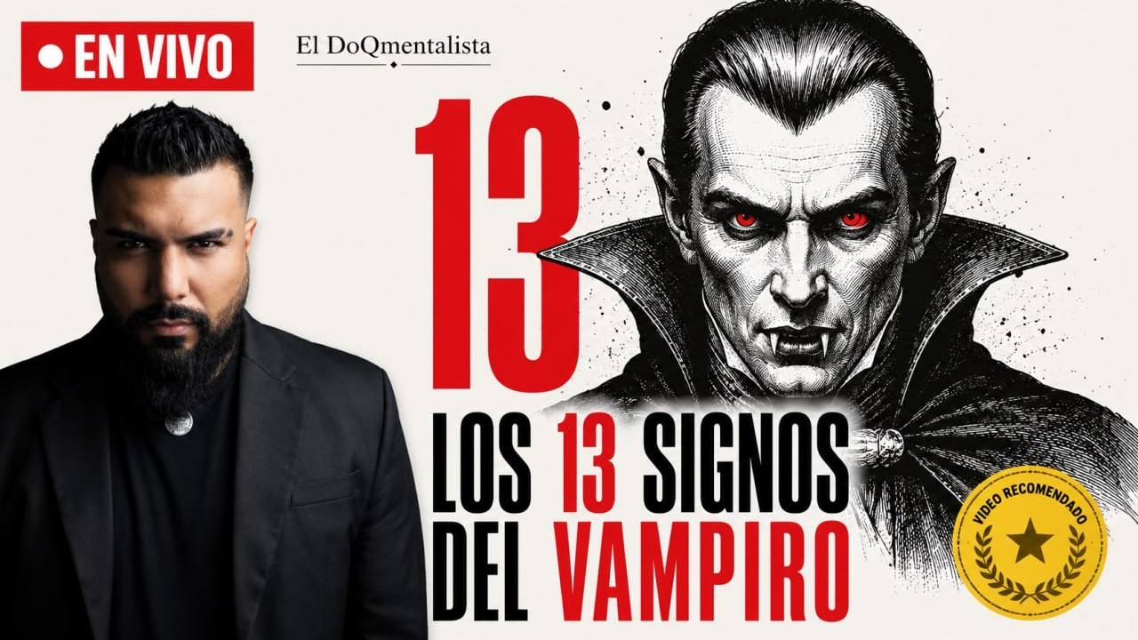 Eres Un Vampiro Y NO LO SABES | 13 Signos - El DoQmentalista En Vivo