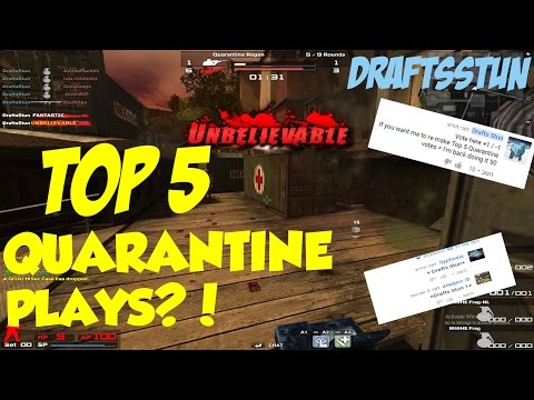 COMBAT ARMS - TOP 5 QUARANTINE PLAYS OF THE WEEK IS BACK?! [1300 SUBSCRIBERS SPECIAL VIDEO]