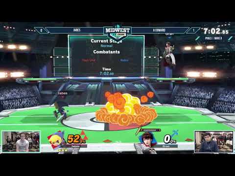 Midwest Arcadian II POOLS - Jabes (Toon Link) vs A Coward (Robin)