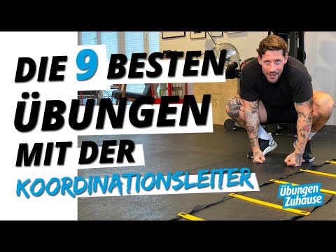 Die 9 besten Übungen mit der Koordinationsleiter | Workout für Koordination & Speed