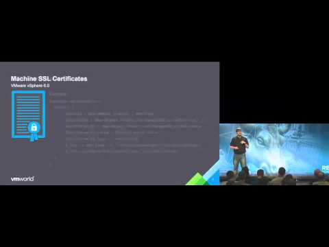 VMworld 2015: INF4529 - VMware Certificate Management for Mere Mortals
