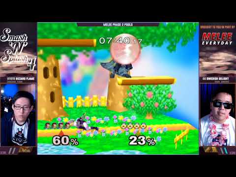Smash'N'Splash 4 TOP 64 QUALIFIER - KYOTO | Bizzarro Flame (Ganon) vs OG | Swedish Delight (Sheik)