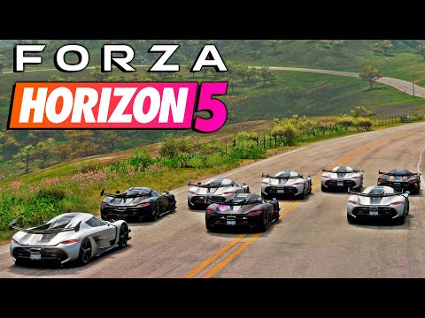 O Carro mais RAPIDO do JOGO com 2400HP & Pegou mais de 500km/h - Forza Horizon 5 Gameplay