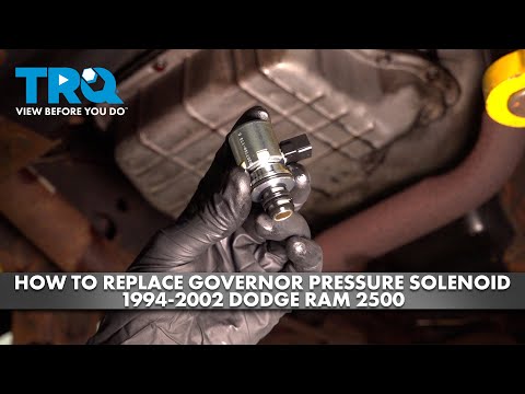 How to Replace Governor Pressure Solenoid 1994-2002 Dodge Ram 2500