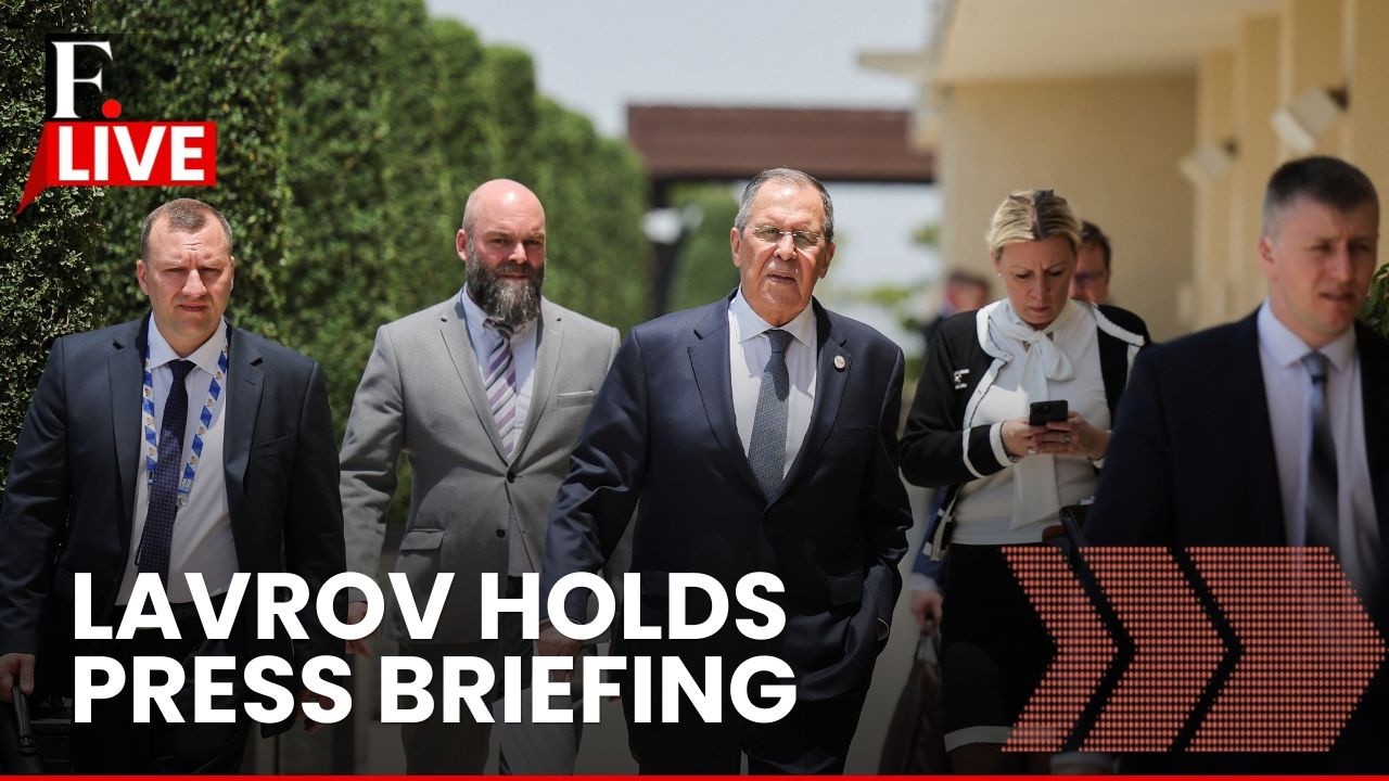 BRICS: Russian Foreign Affairs Minister Sergei Lavrov Holds Press Briefing in New Delhi | LIVE