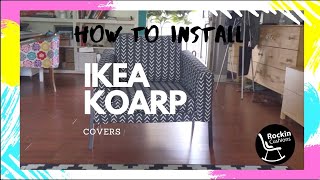 How to install your IKEA Koarp cushions - IKEA UPCYCLED