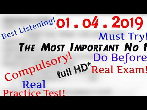 IELTS Listening Practice Test 2019 With Answers | 01.04.2019