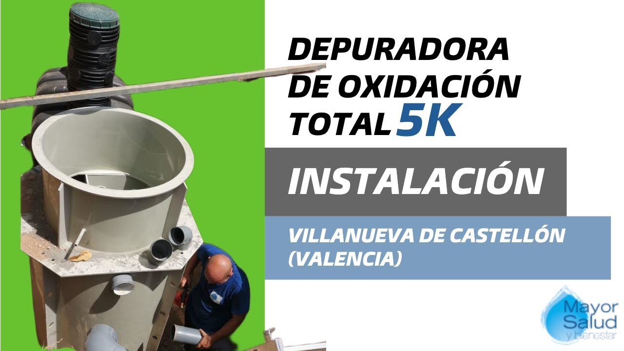 Instalación depuradora de oxidación total | Compac 5 | Villanueva de Castellón (Valencia)