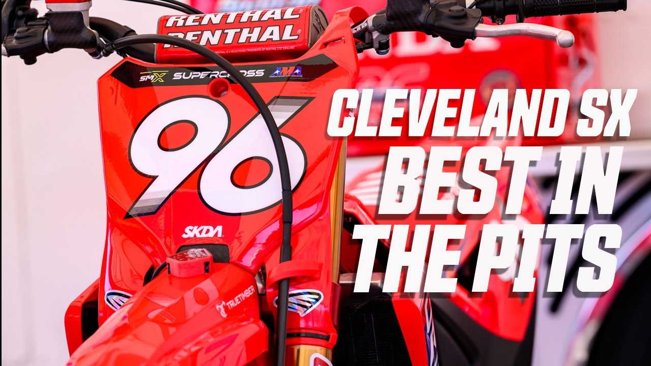 BEST IN THE PITS👀 2026 Cleveland Supercross