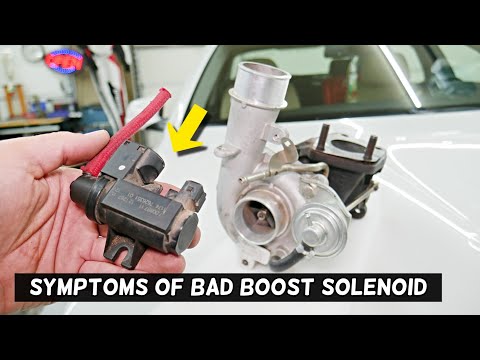 Symptoms Of Bad Turbo Boost Solenoid, Bad Charge Pressure Solenoid