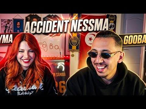 Gooba live with shayma shebil | مرت جهاد الشارني 😂مسلسل اكسيدون ❤️