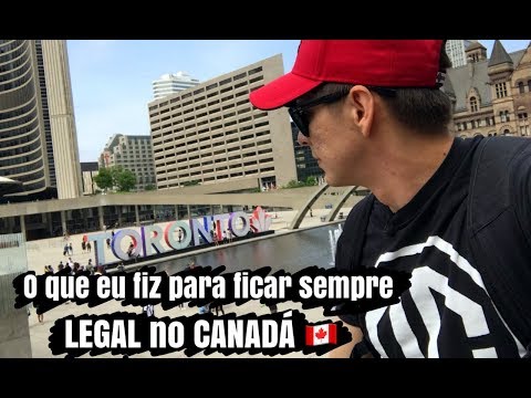 Como morar LEGALMENTE no CANADÁ | Zarillo Neto